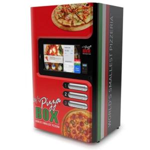 Fresh - Baked Pizza Vending Machine With Fast - Heating Oven For Office