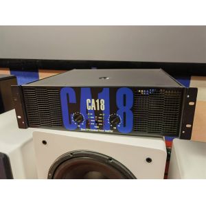 2 Channel Power Amplifier Built with Durable Materials and Rack Mountable Design Suitable for Professional Audio Setups