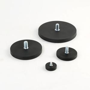 Neodymium Pot Magnet 66mm Rubber Coated For Camera Hold