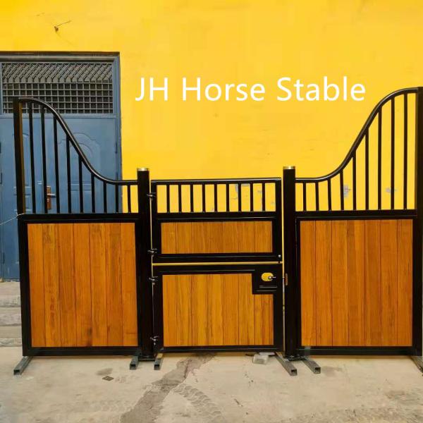 Quality Custom Made Durable Steel Pipe 12ft Horse Stable Front wholesale