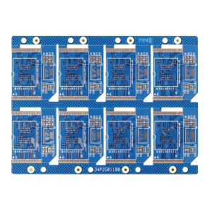 MicroSD Card substrate pcb manufacture with soft gold and 0.6mm hard gold