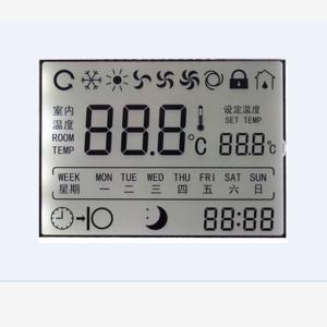 TN 7 Segment Lcd Display , Reflective 7 Segment Lcd Display Screen