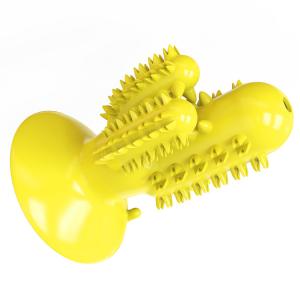 Cactus Shape Tooth Cleaning Cute Pet Toys Dog Bite Toy With Customized Service