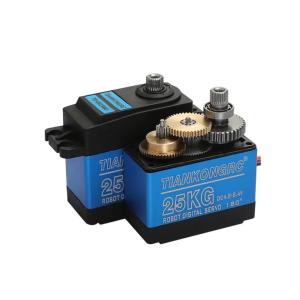 TIANKONGRC TD-6625MG 25KG 4.8-8.4V Metal Gear Digital Servo Motor for RC Robot