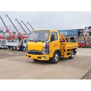 Foton Small Box Cargo Truck Dump Truck Mounted Crane Folding Crane Truck 6 Tons