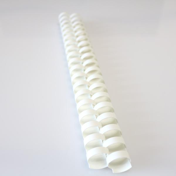 Quality 21 Loops Plastic Comb Binding 4mm Rings Loose Leaf Round wholesale
