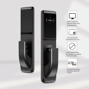 Low Voltage Alarm and Mechanical Key Unlock Way Smart Hotel Locks with Beep