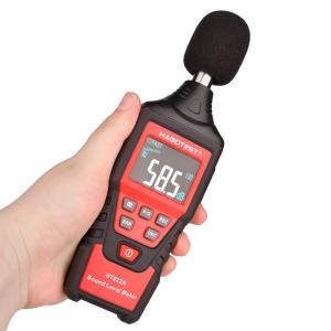 Cheap 8KHz Digital Decibel Meter , FAST 125ms 130dBA Decibel Sound Level Meter for sale