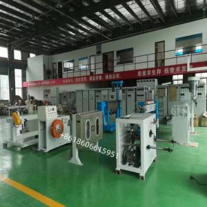 65+35 Physical Foaming Cable Extrusion Machine High Speed Ac Motor
