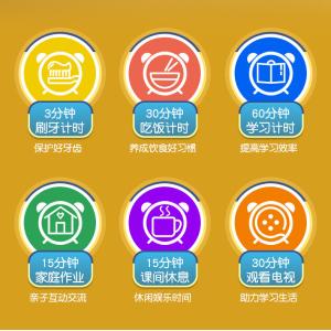 12 / 24H Digital Cartoon Tiger Alarm Clock With Power Display