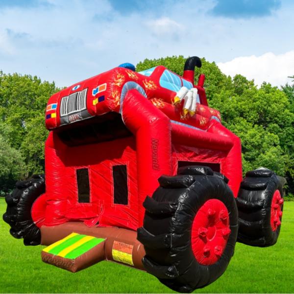 2024 Inflatable Farm Bounce House with Tractor Design and Repair Kit Accessory