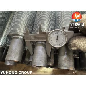 ASTM A179 Extruded Finned Tube With AL1060 Fins For Air Cooled Heat Exchangers