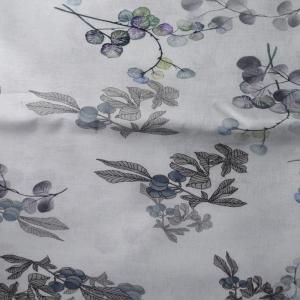 30% Ramie 70% Cotton Heat Transfer Printing Patterned Linen Fabric Home Textile
