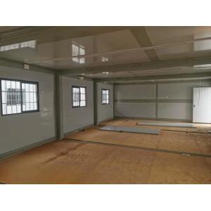 20ft 40ft Foldable Container House Moveable Flat Pack Warehouse For Storage