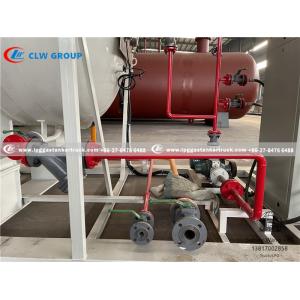 5000 Liters 2.5 Tons LPG Skid Station With Cylinder Filling Scales