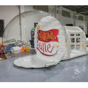 Custom Background Inflatable Human Size Snow Globe Giant Christmas Snow Globes