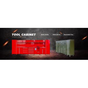 Garage Combination Tool Cabinet with Tool Box Roller Cabinet Powder Coat Steel