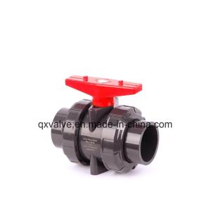 China Plastic Ball Valve QX UPVC Double Union Valve for Industrial Applications on sale
