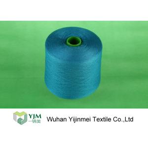 100 Percent Dyed Polyester Yarn With Staple Fibre Material For Sewing / Knitting