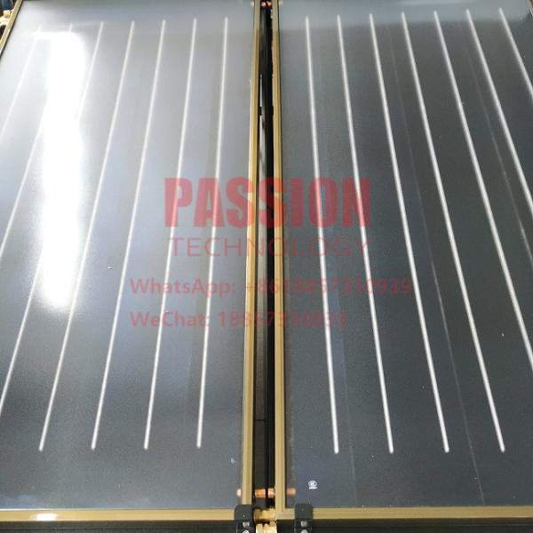 Quality 2.5m2 Flat Plate Solar Collector EPDM Insulation Solar Water Heater Panel wholesale