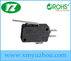 Cheap Arm Lever Actuator 16A SPDT Miniature Micro Switch ISO/CB/TUV/CQC Certified for sale
