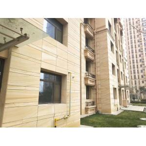Honed Sandstone Wall Covering 10-50mm Thick external sandstone cladding