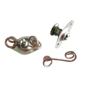 Cheap Universal Car Fitment 1/4 Turn Button Fasteners with Stainless Steel .500&quot; Self-Eject Dzus and 1.0&quot; Springs in Aluminium for sale