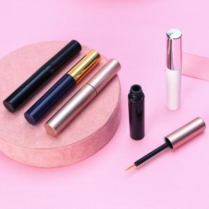 Acceptable OEM/ODM 10ml Customized Empty Rose Gold Eyelash Growth Serum Plastic