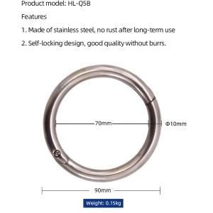 Self Locking Bull Nose Ring Perfect Combination Of And Efficiency