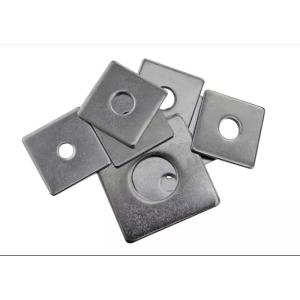 China 5/8 5/16-18 Stainless steel square washer SS304 SS316 A2 A4-81 Customized Size Plain surface on sale