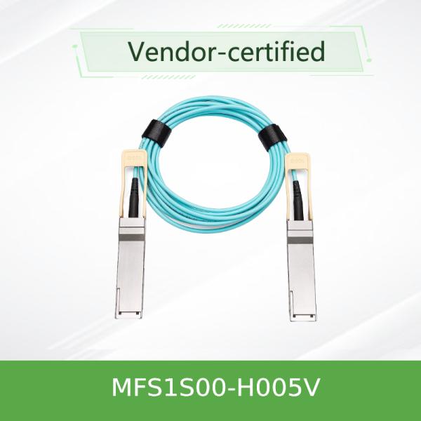 MFS1S00-H005V(980-9I45D-00H005) Aoc Active Optical Cable Up To 200Gb/S IB HDR