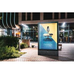 12V Power Consumption Led Double Sided Slim Light Box for Customized Logo Design