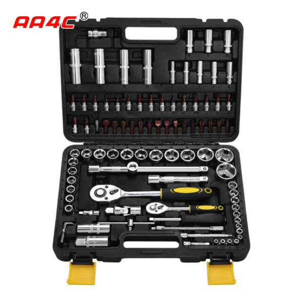 Quality AA4C 94pcs auto repair tool kit shelf hardware hand tools workbench tools A1-F09406 wholesale