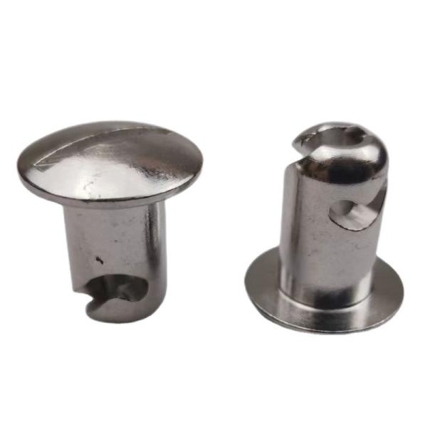 Quality Improve Your Sprint Car's Look and Function with Universal 7/16" *.500 Dzus Button Silver Aluminum Fasteners wholesale