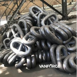 ABS DNV BV R3 R3S R4 R4S R5 Offshore Mooring Chain , Stud Link Mooring Chain