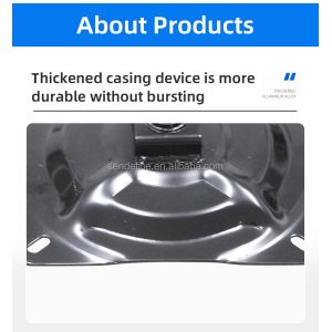 Modern Black Steel Chair Mechanism with 248X248mm Size and 3.0mm Thickness for