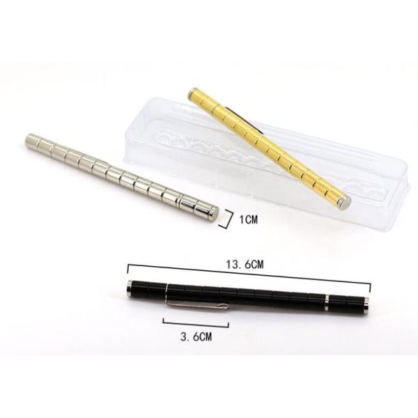 High Quality Sliver Modular Neodymium Polar Magnetic Pen