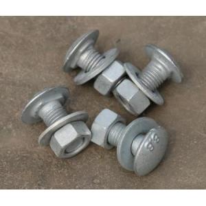 Hot Dipped Galvanised Round Head Guardrail Splice Bolt and Nut with ANSI