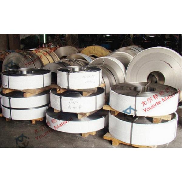 Annealed 321 310S Polished Stainless Steel Strips , ASTM NO.8 No.1 No.4 Pipe Steel Strip