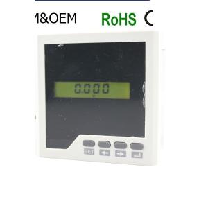 digital panel mount analog 48V ac kwh power energy power meter 96*96