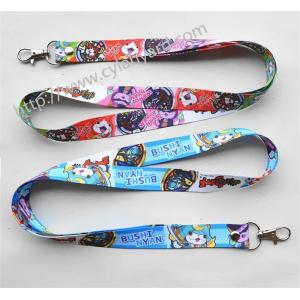 Cheap China lanyard factory sells cheap full color printed neck lanyards small quantity, for sale