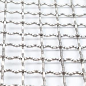 Alkali Resistance Intercrimp Wire Mesh For Oil Mesh 0.5m-2m Width