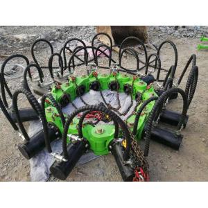China Simply Operated Low Noise Pile Cutting Equipment hydraulic pile breaker  Max Cutting Diameter 300mm - 1050mm on sale