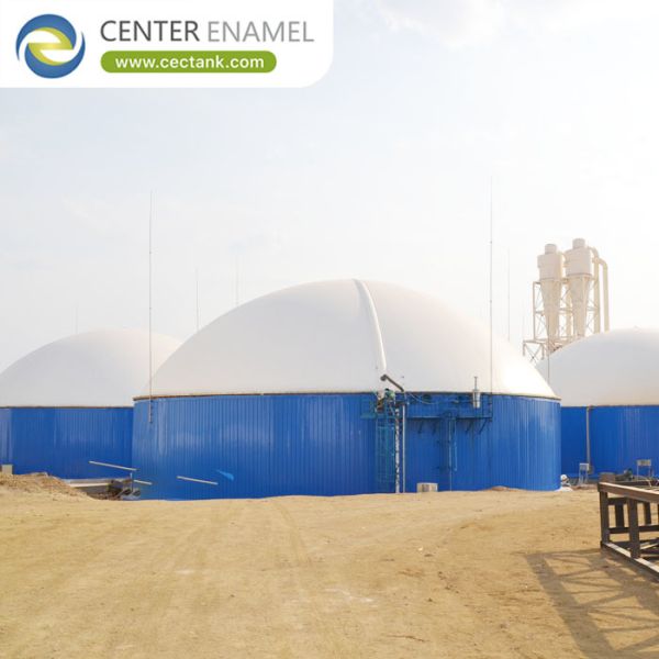 Quality Double Membrane Biogas Holder for a Pig Farm Plant: Provides Reliable Storage for Biogas Generated from Pig Slurry Digestion wholesale