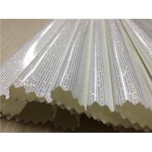 Cheap Light Jacket / Raincoat Pu Synthetic Leather White Color Laminated 54&quot; Width for sale