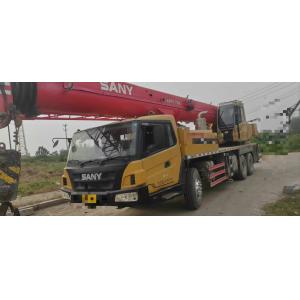 April 2019 SANY 250T5 Heavy Duty Mobile Crane Stable Operation With Pilot