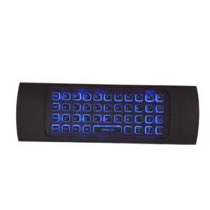 Rechargeable Air Keyboard And Mouse Backlight With Ir Learning RF Remote