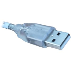 1885mm 4PIN Band Shield USB Touch Screen Monitor Power Supply Harness For