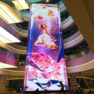 Hight Brightness See Through Windows Clear Glass Video Wall P2.6 P2.8 P3.9 HD