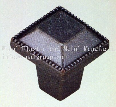 Quality Black square cabinet knob,diameter 26*H29,,zinc alloy,iron,size & finish as per request. wholesale